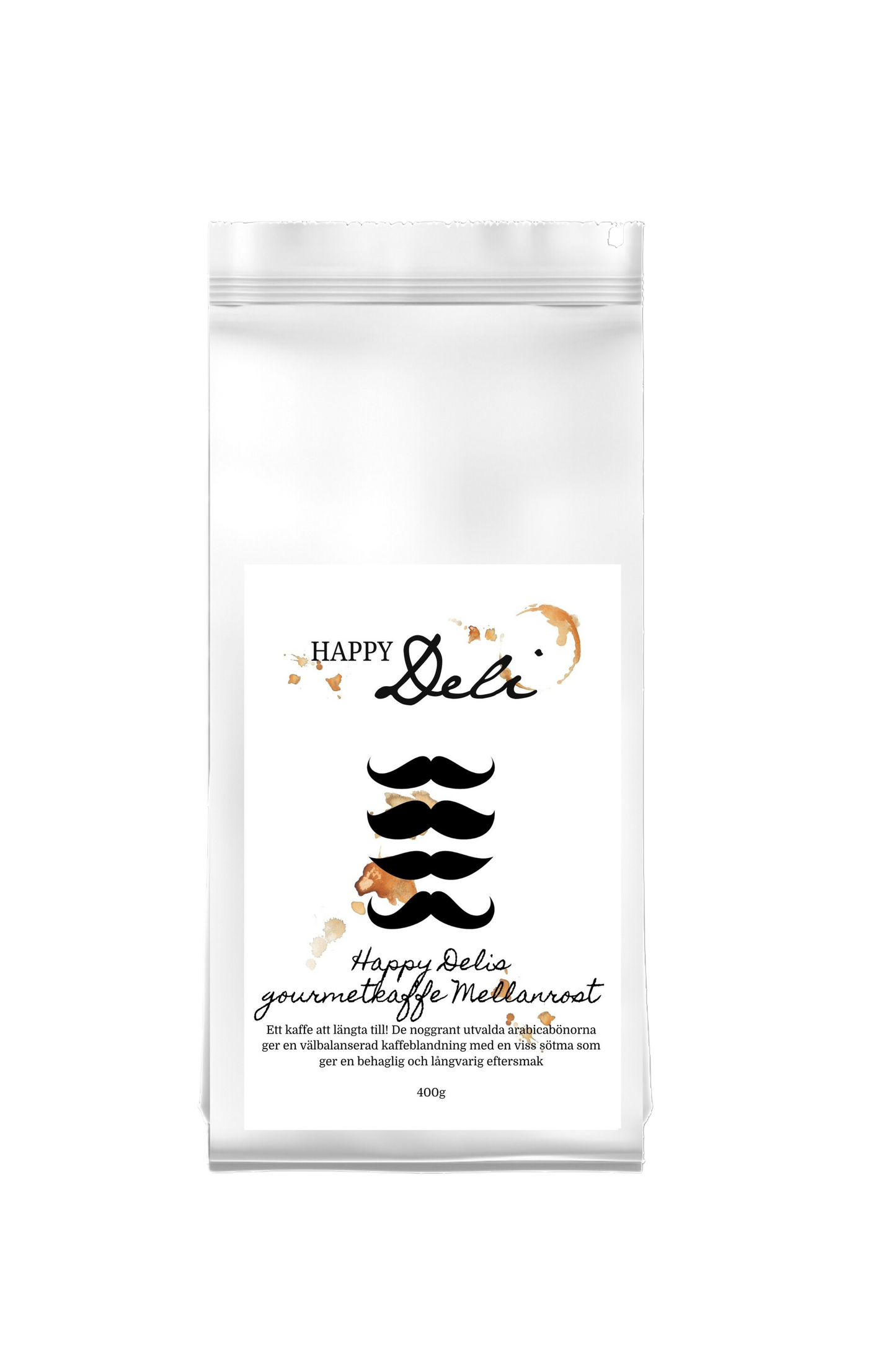 HappyDelis Gourmetkaffe Mellanrost