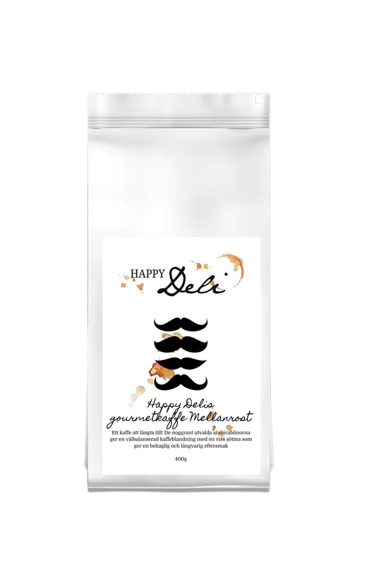 HappyDelis Gourmetkaffe Mellanrost