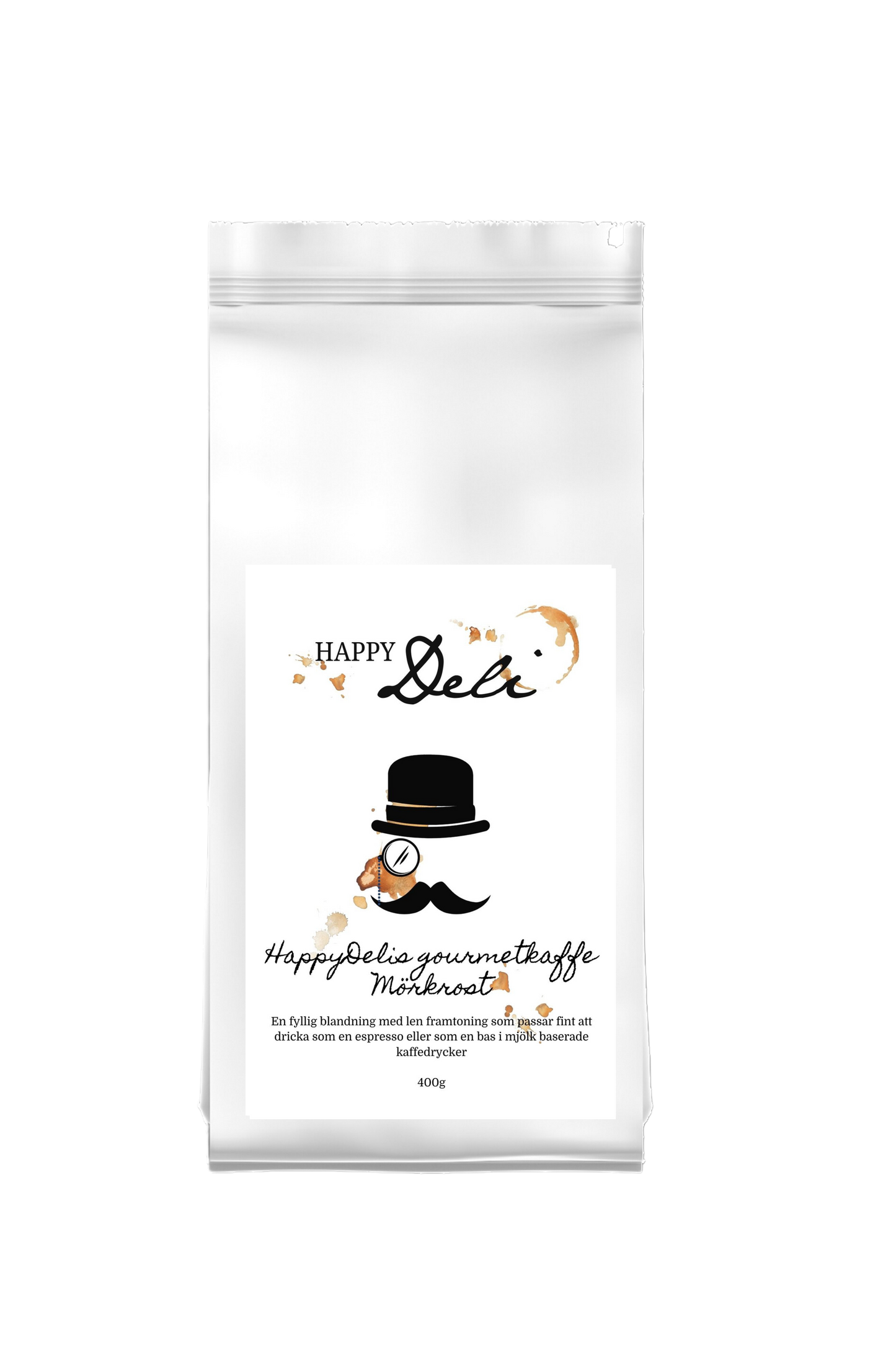 HappyDelis Gourmetkaffe Mörkrost